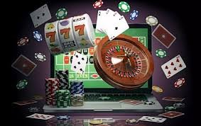 ok et bet section showing slot online and live casino game options